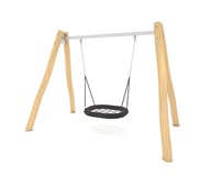 Robinia høyt huskestativ med fugleredehuske RB0543