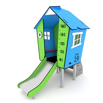 Solo lekehus med sklie 0829