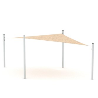 Park solseil diamantformet ST1389