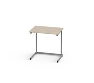 Bord Lex FSC HT 70x50 cm sølv