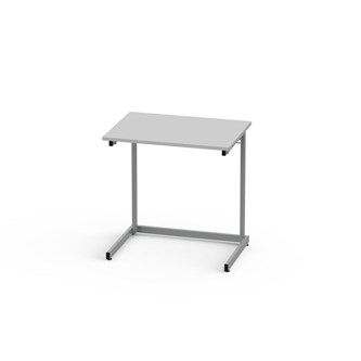 Bord Lex FSC laminat 70x50 cm sølv