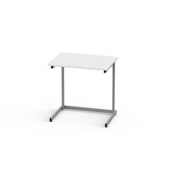 Bord Lex FSC laminat 70x50 cm sølv