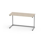 Bord Lex FSC HT 120x50 cm sølv