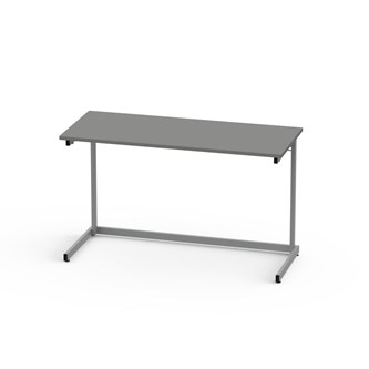 Bord Lex FSC HT 120x50 cm sølv