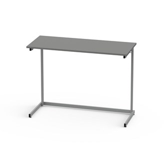 Bord Lex FSC HT 120x50 cm sølv