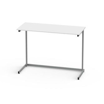 Bord Lex FSC laminat 120x50 cm sølv