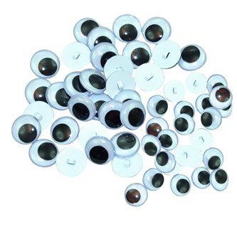 Plastøyne mix 150 stk