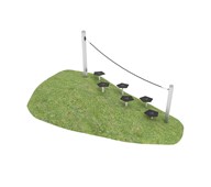 Climboo trinn for skråning metall 0460