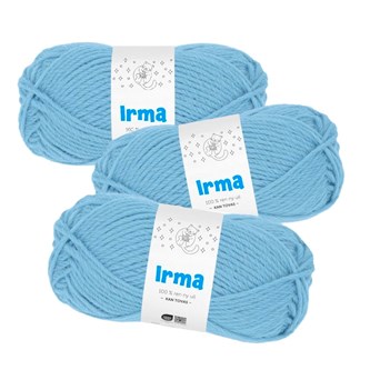 Ullgarn Irma lysblå 20 stk