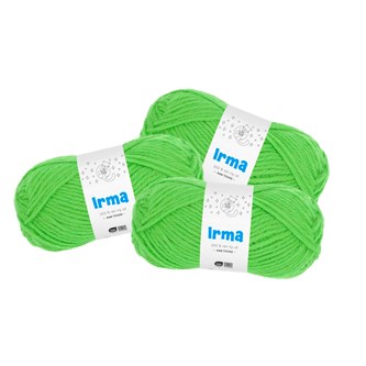 Ullgarn Irma limegrønn 20 stk