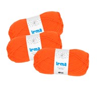 Ullgarn Irma oransje 20 stk