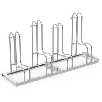 Sykkelstativ høyt 4 sykler