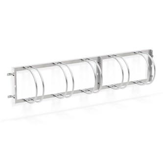 Sykkelstativ vegghengt 5 sykler