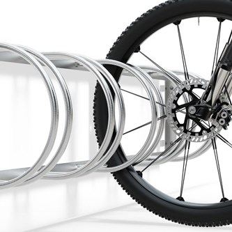 Sykkelstativ vegghengt 8 sykler