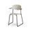 Stol Collab FSC 4-ben armlene sh 45 cm svart