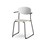 Stol Collab FSC 4-ben armlene sh 45 cm svart