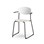 Stol Collab FSC 4-ben armlene sh 45 cm svart