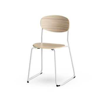 Stol Collab FSC meie sh 45 cm sølv
