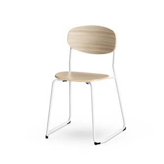 Stol Collab FSC meie sh 45 cm hvit