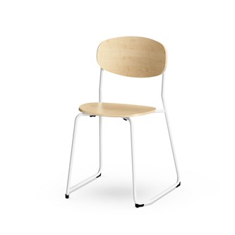 Stol Collab FSC meie sh 45 cm hvit