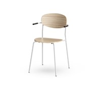 Stol Collab FSC meie armlene sh 45 cm sølv