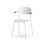 Stol Collab FSC meie armlene sh 45 cm sølv