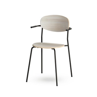 Stol Collab FSC meie armlene sh 45 cm svart