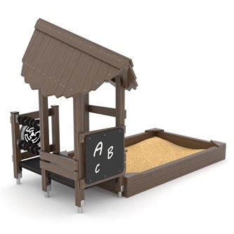 Naturo lekehus med sandkasse NT3655