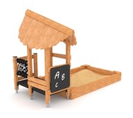 Naturo lekehus med sandkasse NT3655