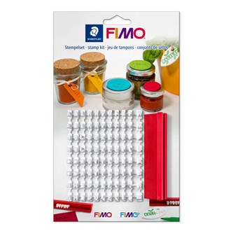 Fimo stempler 88 stk