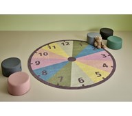 Teppe klokke Ø180 cm