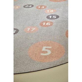 Teppe tikk-takk Ø180 cm