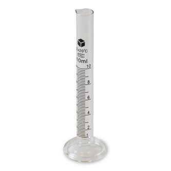 Målesylinder høy 10 ml
