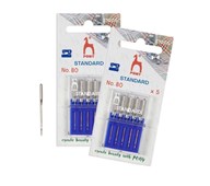 Symaskinnåler nr 80, 10-pk