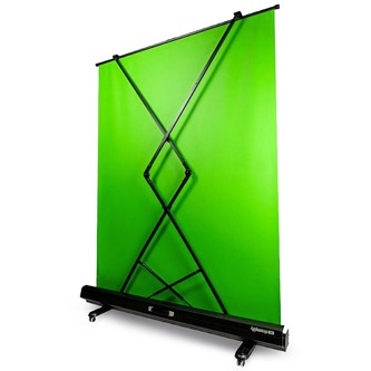 Greenscreen med stativ