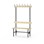 Novis Basic enkel sittebenk 100 cm svart stativ