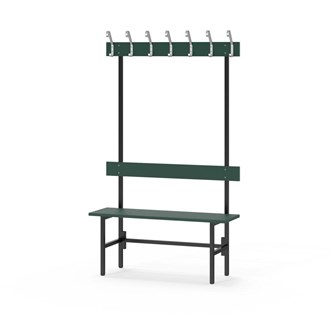 Novis Elite enkel sittebenk 100 cm svart stativ