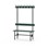 Novis Elite enkel sittebenk 100 cm svart stativ