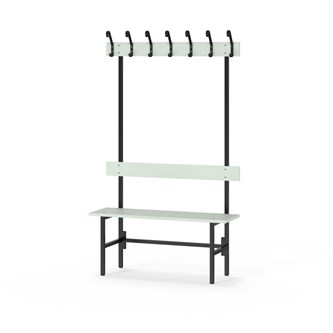 Novis Elite enkel sittebenk 100 cm svart stativ