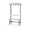 Novis Elite enkel sittebenk 100 cm svart stativ