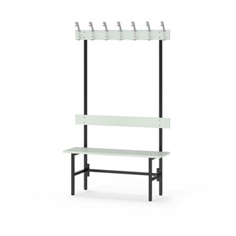Novis Elite enkel sittebenk 100 cm svart stativ