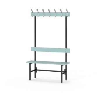 Novis Elite enkel sittebenk 100 cm svart stativ