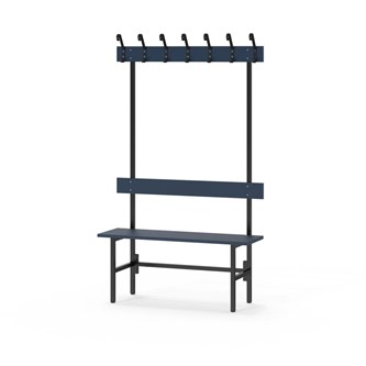 Novis Elite enkel sittebenk 100 cm svart stativ