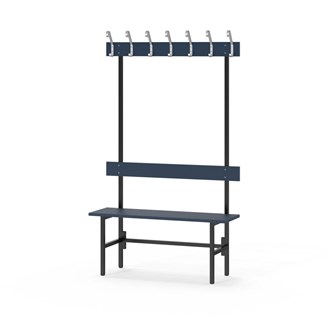 Novis Elite enkel sittebenk 100 cm svart stativ
