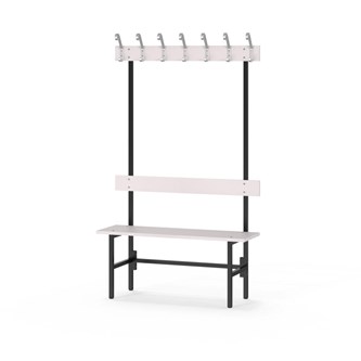 Novis Elite enkel sittebenk 100 cm svart stativ