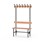 Novis Elite enkel sittebenk 100 cm svart stativ