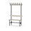 Novis Elite enkel sittebenk 100 cm svart stativ