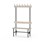 Novis Elite enkel sittebenk 100 cm svart stativ