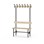 Novis Elite enkel sittebenk 100 cm svart stativ