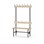 Novis Elite enkel sittebenk 100 cm svart stativ